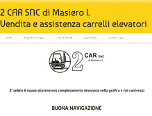 Tablet Screenshot of 2car.it